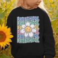 Groovy Preschool Cute Back To School First Day Of Pre K Graphic Toddler Sweatshirt Groovy Preschool Cute Back To School First Day Of Pre K Graphic Toddler Sweatshirt