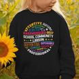 Groovy School Community Liaison Back To School Appreciation Graphic Toddler Sweatshirt Groovy School Community Liaison Back To School Appreciation Graphic Toddler Sweatshirt