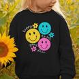 Happy To See Your Face Back To School First Day Of School Graphic Toddler Sweatshirt