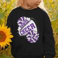 Hawks Cheer Back To School Cheerleading Spirit P Graphic Toddler Sweatshirt Hawks Cheer Back To School Cheerleading Spirit P Graphic Toddler Sweatshirt
