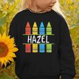 Hazel Crayon Back To School Kids Graphic Toddler Sweatshirt Hazel Crayon Back To School Kids Graphic Toddler Sweatshirt