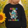 Hello 5th Grade Cute Dinosaur Back To School Boys Kids Girls Graphic Toddler Sweatshirt Hello 5th Grade Cute Dinosaur Back To School Boys Kids Girls Graphic Toddler Sweatshirt