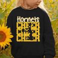 Hornets Cheer Back To School Cheerleading Spirit GY Graphic Toddler Sweatshirt Hornets Cheer Back To School Cheerleading Spirit GY Graphic Toddler Sweatshirt