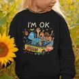 Humorous Graphic Art For School Bus Driver Back To School Graphic Toddler Sweatshirt Humorous Graphic Art For School Bus Driver Back To School Graphic Toddler Sweatshirt