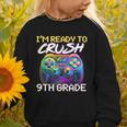 I'm Ready To Crush 9th Grade Back To School Video Game Boys Graphic Toddler Sweatshirt I'm Ready To Crush 9th Grade Back To School Video Game Boys Graphic Toddler Sweatshirt