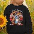 I'm Ready To Crush First Grade DinosaurRex Back To School Graphic Toddler Sweatshirt I'm Ready To Crush First Grade DinosaurRex Back To School Graphic Toddler Sweatshirt