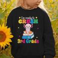 I'm Ready To Crush Third 3rd Grade Axolotl Back To School Graphic Toddler Sweatshirt I'm Ready To Crush Third 3rd Grade Axolotl Back To School Graphic Toddler Sweatshirt