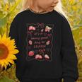 It's a Good Day To Learn Strawberry Back To School Graphic Toddler Sweatshirt