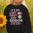 It’s My Last First Day Senior 2026 Back To School Class 2026 Graphic Toddler Sweatshirt It’s My Last First Day Senior 2026 Back To School Class 2026 Graphic Toddler Sweatshirt