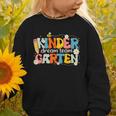 Kindergarten Dream Team Groovy Retro Children Back To School Graphic Toddler Sweatshirt Kindergarten Dream Team Groovy Retro Children Back To School Graphic Toddler Sweatshirt