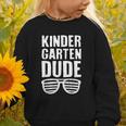Kindergarten Dude First Day Back To School Boys Kids Graphic Toddler Sweatshirt Kindergarten Dude First Day Back To School Boys Kids Graphic Toddler Sweatshirt