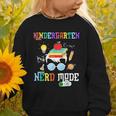 Kindergarten Nerd Mode On Back To School Science Kids Boys Graphic Toddler Sweatshirt