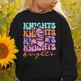 Knights Mascot Back To School Spirit Sports Men Women Groovy Graphic Toddler Sweatshirt Knights Mascot Back To School Spirit Sports Men Women Groovy Graphic Toddler Sweatshirt
