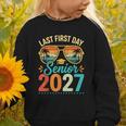 Last First Day Senior 2027 Back To School Students Tee Graphic Toddler Sweatshirt Last First Day Senior 2027 Back To School Students Tee Graphic Toddler Sweatshirt