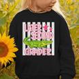 Later Second Grader Cute Alligator Back To School Graduation Graphic Toddler Sweatshirt Later Second Grader Cute Alligator Back To School Graduation Graphic Toddler Sweatshirt