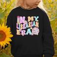 In My Librarian Era Cool Back To School Outfit Girl Women Graphic Toddler Sweatshirt
