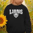 Lions Back To School Spirit Graphic Toddler Sweatshirt