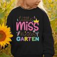 Little Miss Kindergarten First Day Back To School Girls Cute Graphic Toddler Sweatshirt Little Miss Kindergarten First Day Back To School Girls Cute Graphic Toddler Sweatshirt