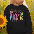 Little Miss Pre-K Preschool First Day Back To School Girls Graphic Toddler Sweatshirt Little Miss Pre-K Preschool First Day Back To School Girls Graphic Toddler Sweatshirt