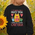 Lunch Lady Appreciation Back To School Cafeteria Worker Graphic Toddler Sweatshirt Lunch Lady Appreciation Back To School Cafeteria Worker Graphic Toddler Sweatshirt
