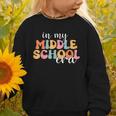 In My Middle School Era Back To School Graphic Toddler Sweatshirt