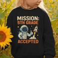 Mission Fifth 5th Grade Accepted Astronaut Back To School Graphic Toddler Sweatshirt Mission Fifth 5th Grade Accepted Astronaut Back To School Graphic Toddler Sweatshirt