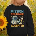 Mission Fifth 5th Grade Accepted Back To School Vintage Graphic Toddler Sweatshirt Mission Fifth 5th Grade Accepted Back To School Vintage Graphic Toddler Sweatshirt