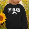 Mules Back To School Spirit Graphic Toddler Sweatshirt Mules Back To School Spirit Graphic Toddler Sweatshirt