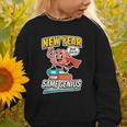 New Year Same Genius Confident Back To School Vibe Graphic Toddler Sweatshirt New Year Same Genius Confident Back To School Vibe Graphic Toddler Sweatshirt