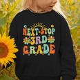 Next Stop 3rd Grade Graduation To Third Grade Back To School Graphic Toddler Sweatshirt Next Stop 3rd Grade Graduation To Third Grade Back To School Graphic Toddler Sweatshirt