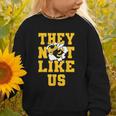 Not Like Hornets Back To School Spirit GY Graphic Toddler Sweatshirt Not Like Hornets Back To School Spirit GY Graphic Toddler Sweatshirt