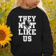 Not Like Pioneers Back To School Spirit Graphic Toddler Sweatshirt