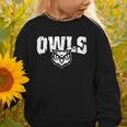 Owls Back To School Spirit Graphic Toddler Sweatshirt Owls Back To School Spirit Graphic Toddler Sweatshirt