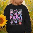 In My Para Era Paraprofessional Paraeducator Back To School Graphic Toddler Sweatshirt