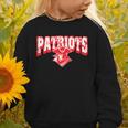Patriots Back To School Spirit R Graphic Toddler Sweatshirt Patriots Back To School Spirit R Graphic Toddler Sweatshirt