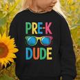 Pre-K Dude Shirt Back To School First Day Of Preschool Boy Graphic Toddler Sweatshirt