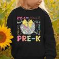 Pre-K Typography First Day Back To School Leopard Apple Graphic Toddler Sweatshirt Pre-K Typography First Day Back To School Leopard Apple Graphic Toddler Sweatshirt