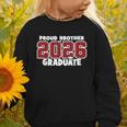Proud Brother Of 2026 Graduate Matching Back To School M Graphic Toddler Sweatshirt