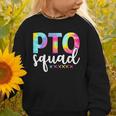 Pto Squad Groovy Back To School Women Appreciation Graphic Toddler Sweatshirt Pto Squad Groovy Back To School Women Appreciation Graphic Toddler Sweatshirt