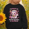 Ready To 3rd Grade Axolotl Questions Back To School Girls Graphic Toddler Sweatshirt Ready To 3rd Grade Axolotl Questions Back To School Girls Graphic Toddler Sweatshirt