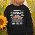 Im Ready To Crush 3rd Grade Boy Monster Truck Back To School Graphic Toddler Sweatshirt Im Ready To Crush 3rd Grade Boy Monster Truck Back To School Graphic Toddler Sweatshirt