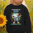 Ready To Crush Kindergarten Cute Robot Back To School Graphic Toddler Sweatshirt Ready To Crush Kindergarten Cute Robot Back To School Graphic Toddler Sweatshirt