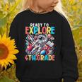 Ready To Explore 4th Grade Boys Astronaut Back To School Graphic Toddler Sweatshirt Ready To Explore 4th Grade Boys Astronaut Back To School Graphic Toddler Sweatshirt
