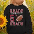 Ready To Tackle 5th Grade Back To School First Day Of School Graphic Toddler Sweatshirt