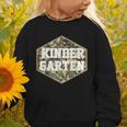 Retro Back To School Boys Old Camo Kindergarten Graphic Toddler Sweatshirt