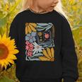 Retro Boho Flower Floral Back To School First Day Of School Graphic Toddler Sweatshirt Retro Boho Flower Floral Back To School First Day Of School Graphic Toddler Sweatshirt