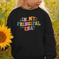 School Principal Back To School In My Principal Era Graphic Toddler Sweatshirt