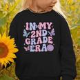In My Second 2nd Grade Era Groovy Back To School Students Graphic Toddler Sweatshirt In My Second 2nd Grade Era Groovy Back To School Students Graphic Toddler Sweatshirt