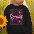 Senior 2025 Coquette Pink Bow Class Of 2025 Back To School Graphic Toddler Sweatshirt Senior 2025 Coquette Pink Bow Class Of 2025 Back To School Graphic Toddler Sweatshirt