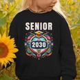 Senior 30 Class Of 2030 Back To School Graduation 2030 Graphic Toddler Sweatshirt Senior 30 Class Of 2030 Back To School Graduation 2030 Graphic Toddler Sweatshirt